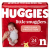 Unisex Baby Diaper Huggies® Little Snugglers Newborn Disposable Heavy Absorbency - 52238