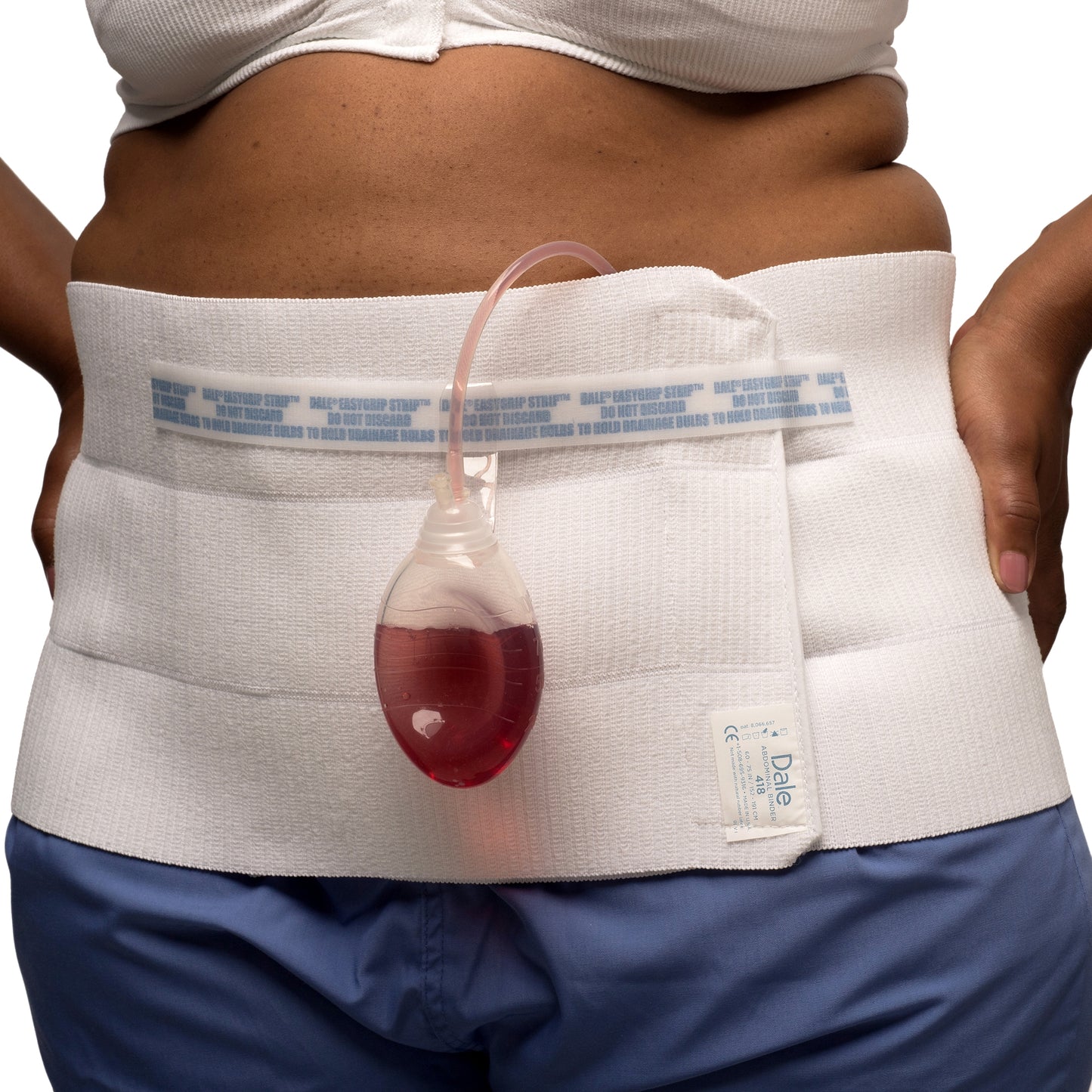 Dale® 3 Panel Abdominal Binder with EasyGrip™ Strip, 30 – 45 Inch Waist 410