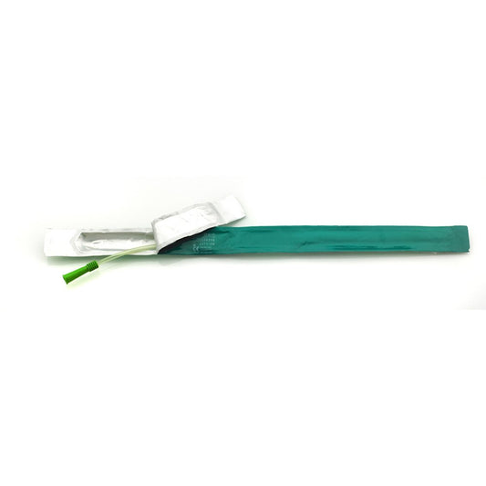 Coloplast Self-Cath Urethral Catheter, 12 Fr., Unisex, Coude Olive 812, Box of 30