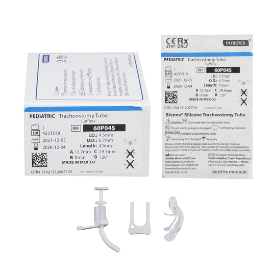 Smiths Medical ASD, Inc. Bivona Tracheostomy Tube, Size 6.7 60P045, 1 Each