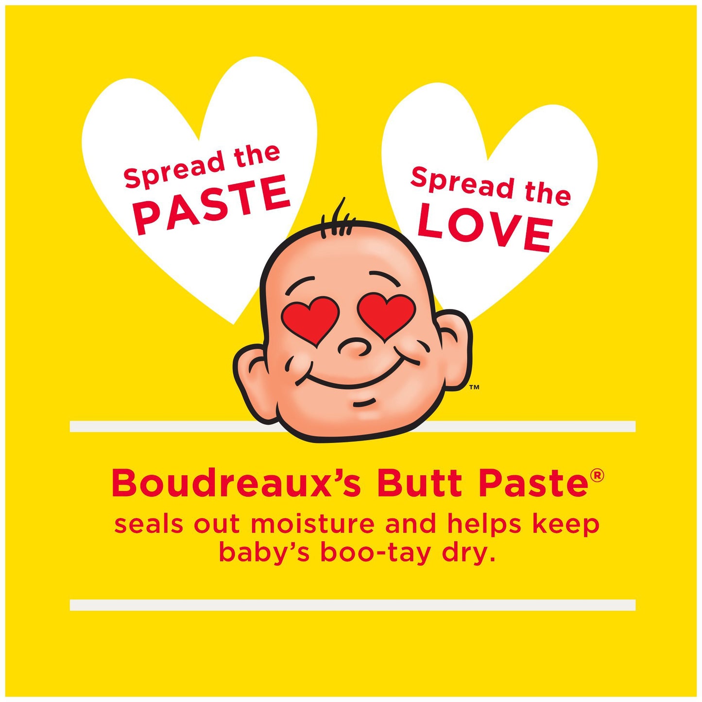 Boudreaux's Original Butt Paste Diaper Rash Treatment, 16% Zinc Oxide, 4 oz Tube 62103033304