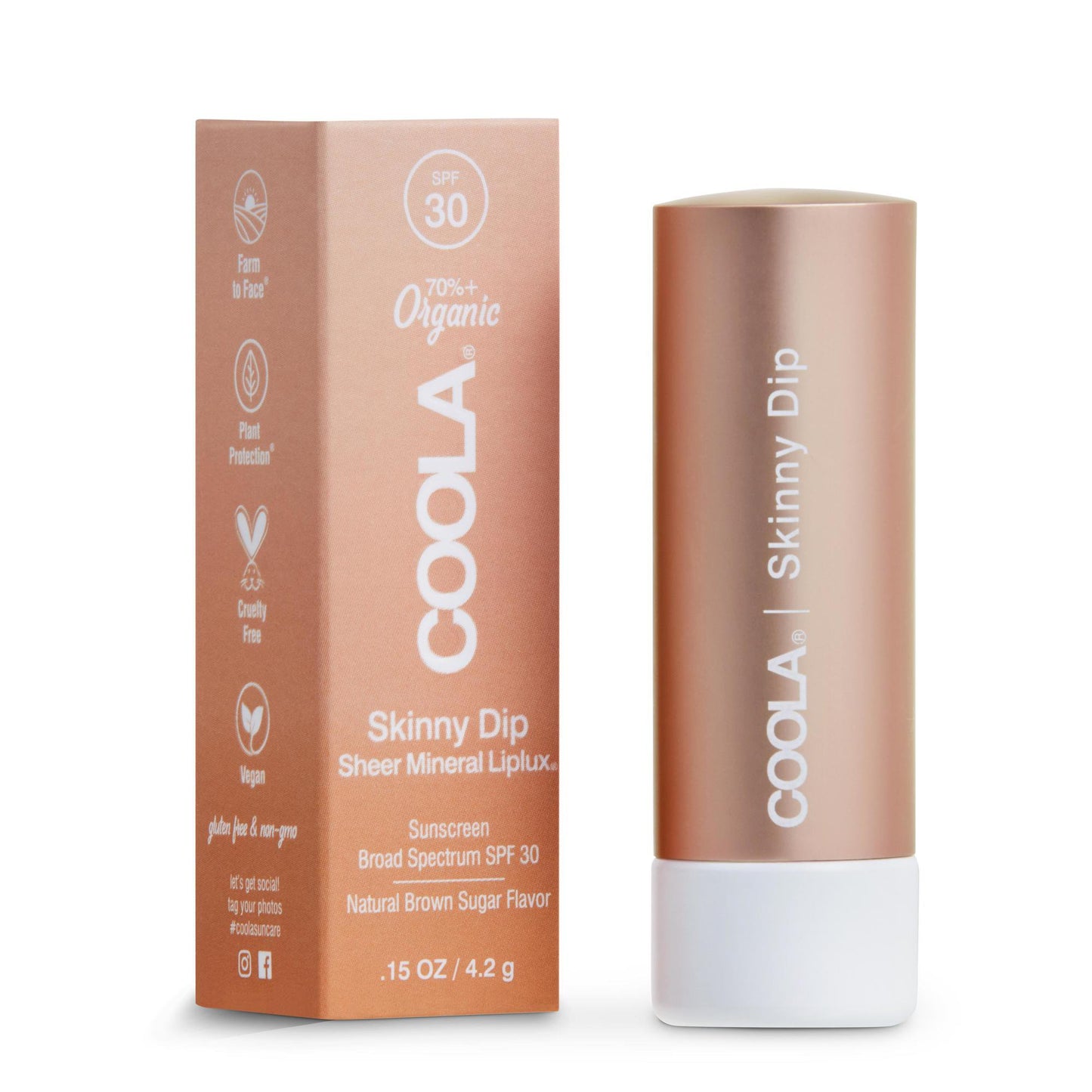Tinted Lip Balm with Sunscreen Mineral Liplux® 0.15 oz. Tube - CL10265