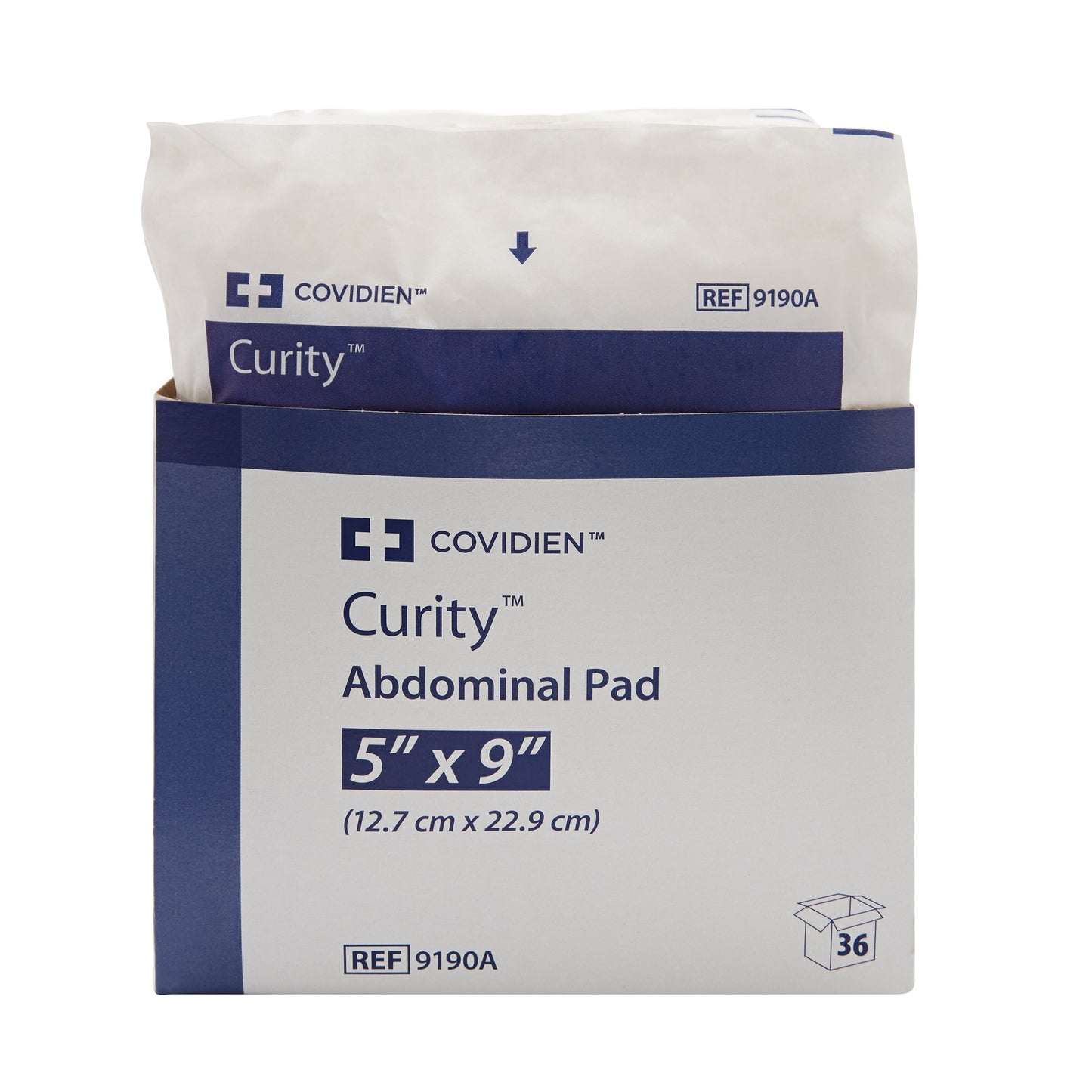 Curity™ Sterile Abdominal Pad, 5 x 9 Inch 9190A