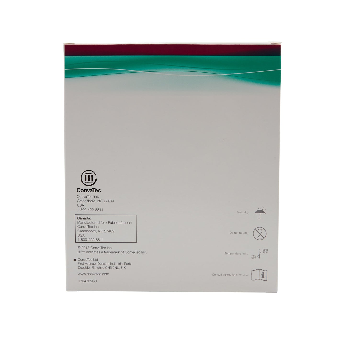 DuoDerm® CGF® Hydrocolloid Dressing, 4 x 4 Inch 187660