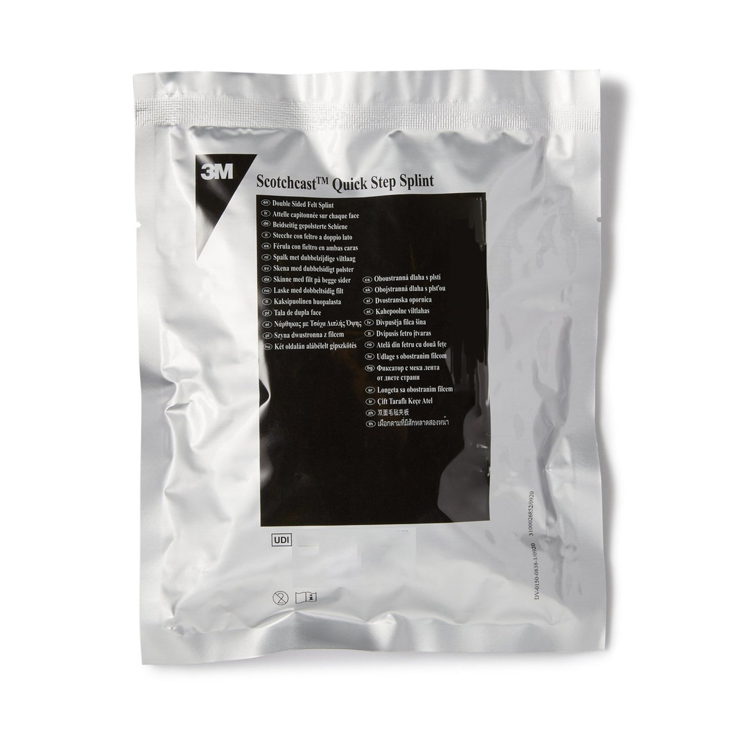 3M™ Scotchcast™ Quick Step Double Sided Felt Padded Splint, 4 x 30 Inch 75430