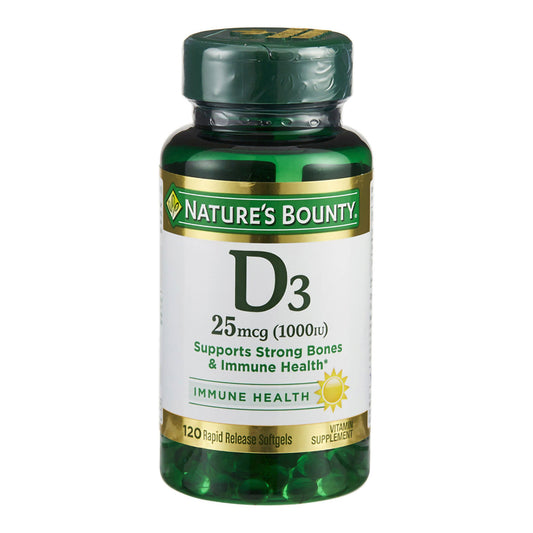 Nature's Bounty® Vitamin D-3 Supplement 07431215605