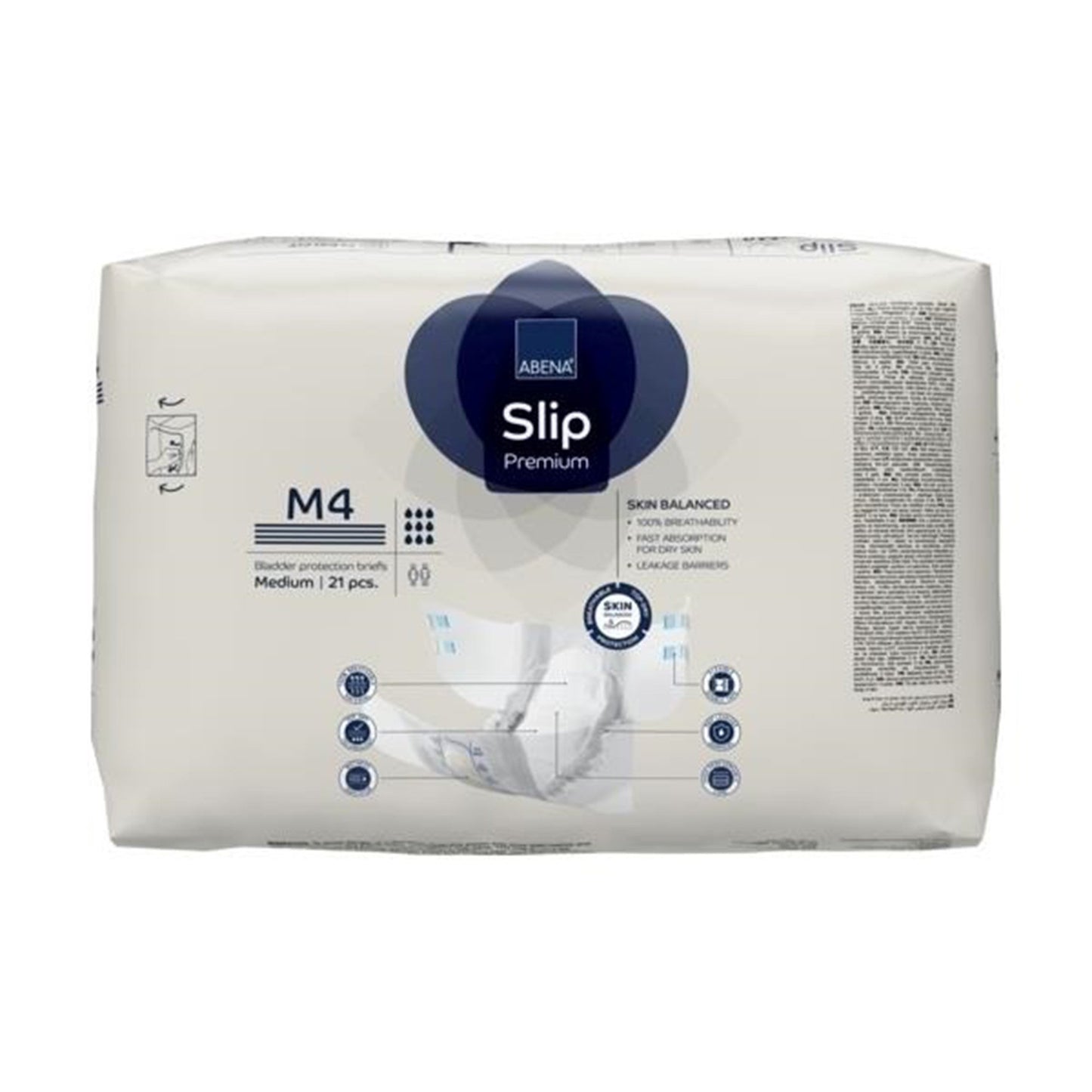 Abena® Slip Premium M4 Incontinence Brief, Medium 1000021287