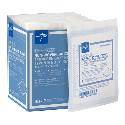 Nonwoven Sponge Avant Gauze® 3 X 3 Inch 4-Ply Sterile 2 per Pack NON21334