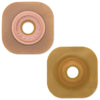 Ostomy Barrier FlexWear™ Precut, Standard Wear Adhesive Tape 57 mm Flange Red Code System Hydrocolloid 1-1/8 Inch Opening - 14505
