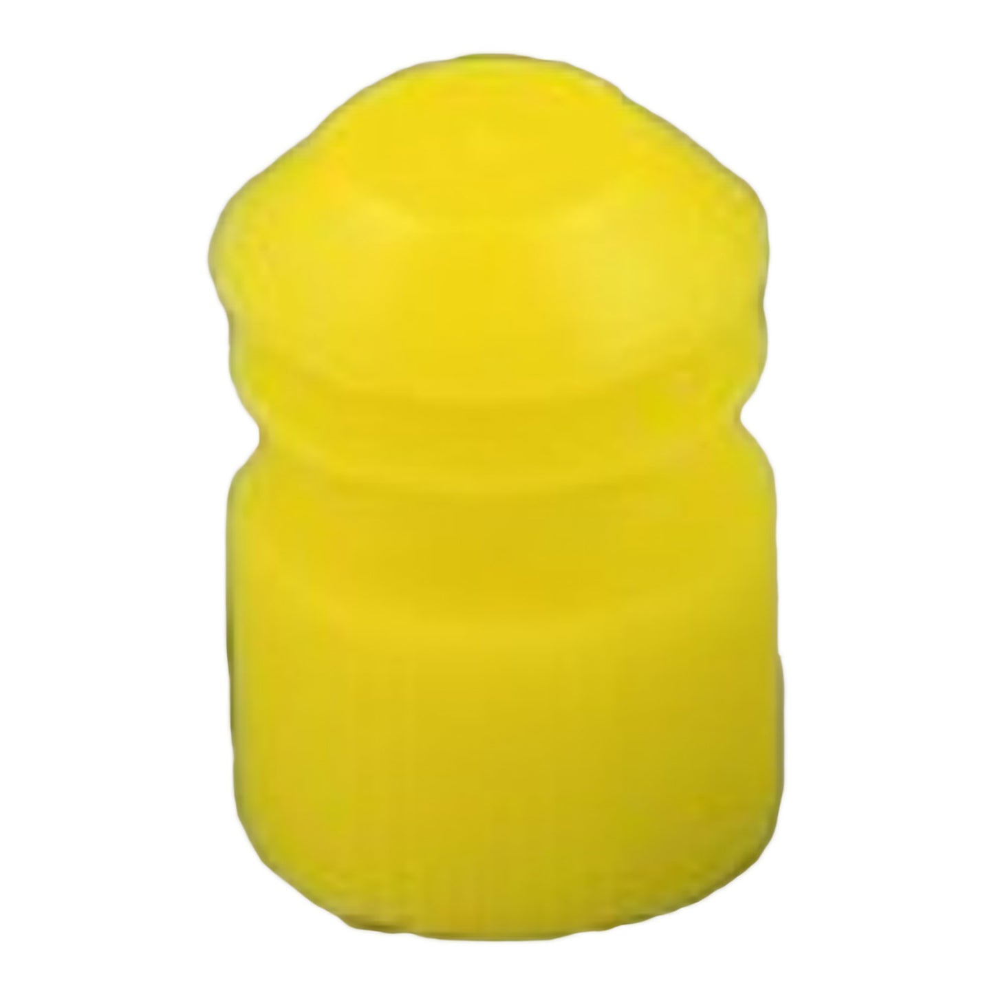 McKesson Tube Closure Polyethylene Flanged Plug Cap Yellow 13 mm For Use with 13 mm Blood Drawing Tubes, Glass Test Tubes, Plastic Culture Tubes NonSt