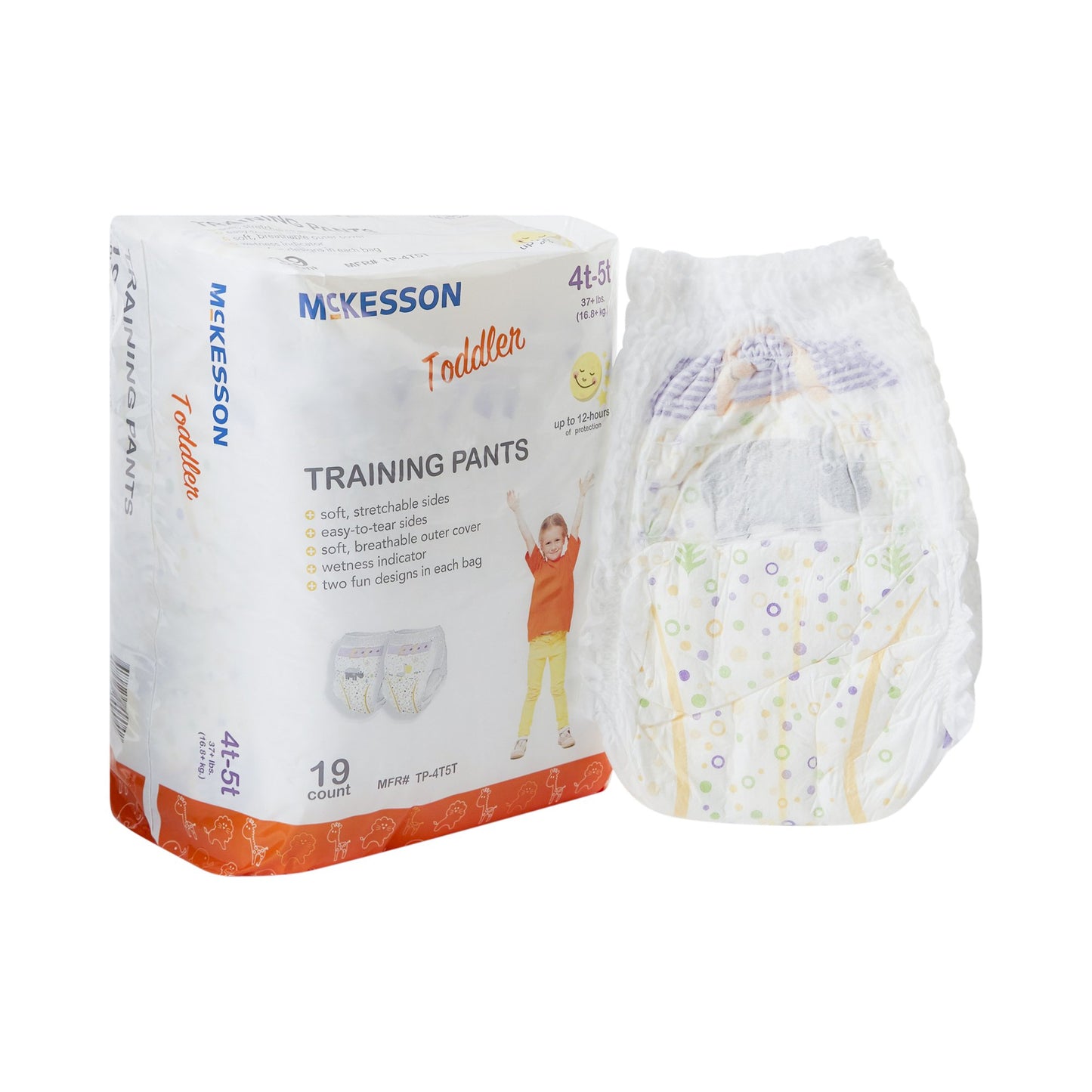 McKesson Toddler Training Pants, 4T to 5T TP-4T5T