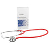 General Exam Stethoscope McKesson Red 1-Tube 22 Inch Tube Double Sided Chestpiece - 01-670RGM