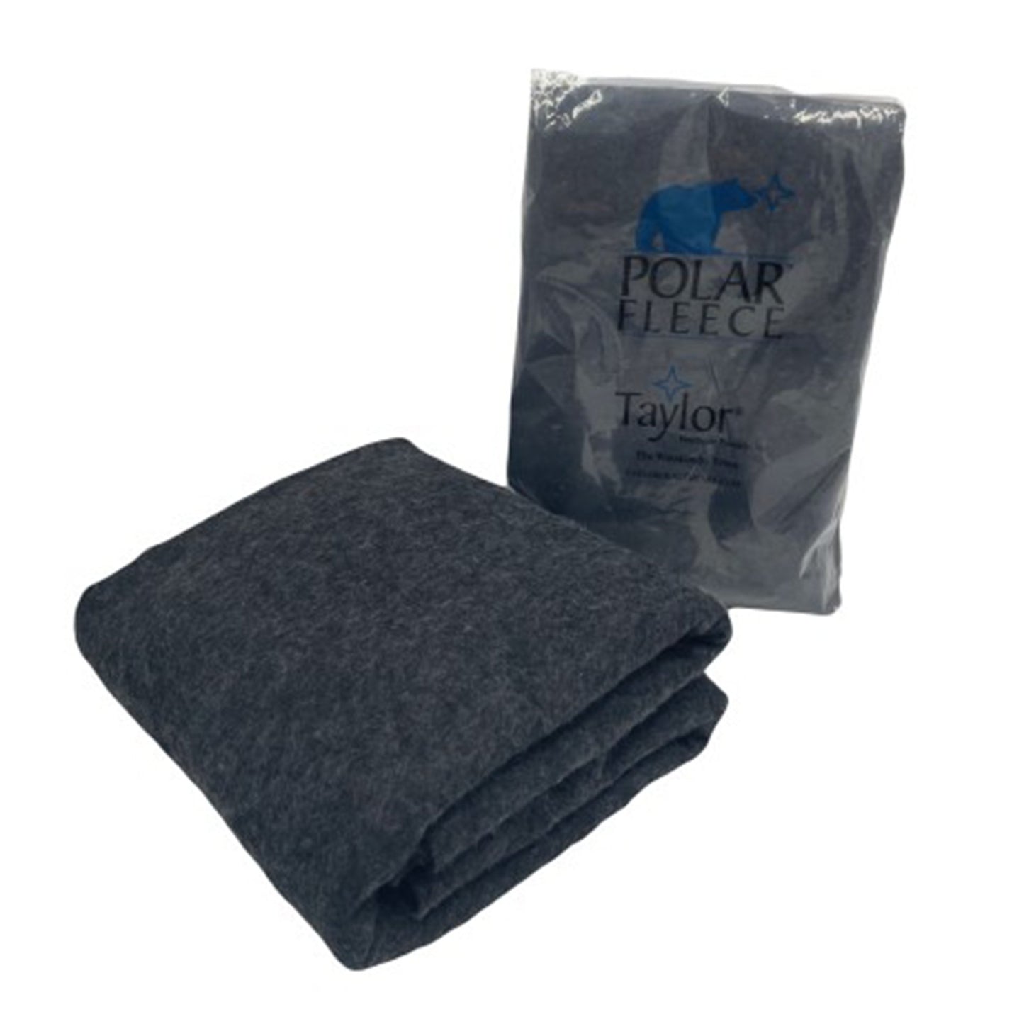 First Comfort Fleece Thermal Blanket, Gray, 40 x 80 Inch 60-FCB4080GREY