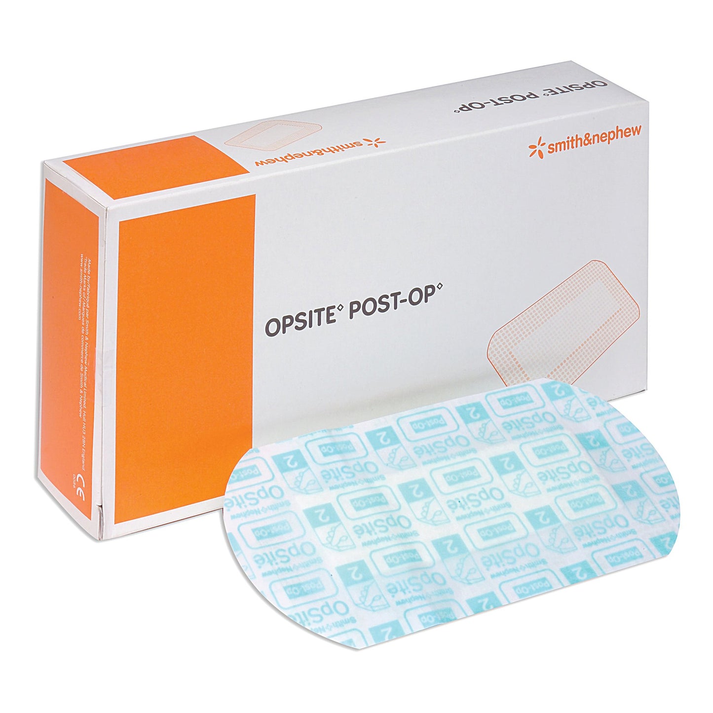 Smith & Nephew OpSite Post Op Transparent Film Dressing with Pad, 4 x 10 Inch 66000714, Box of 20