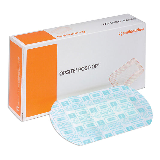 Smith & Nephew OpSite Post Op Transparent Film Dressing with Pad, 4 x 10 Inch 66000714, Box of 20