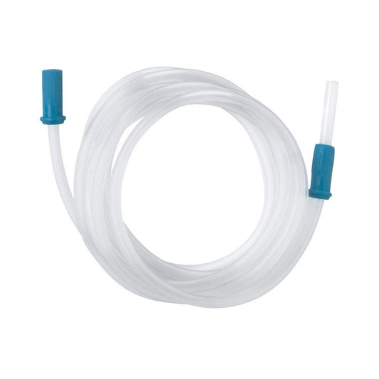 Suction Tubing Clear 3/16 Inch I.D. 6 Foot Length PVC Sterile - DYND50216