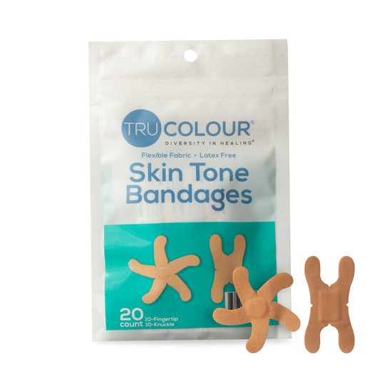 TruColour® Beige Adhesive Strip, Knuckle / Fingertip TCB-AKF