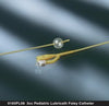 Foley Catheter Bardex® Lubricath® 2-Way Standard Tip 3 cc Balloon 10 Fr. Hydrophilic Polymer Coated Latex - 0165PL10