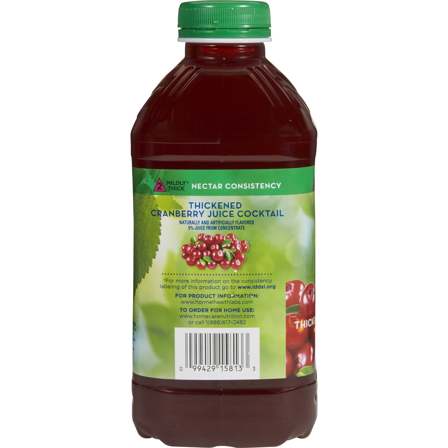 Thick & Easy® Nectar Consistency Cranberry Thickened Beverage, 46-ounce bottle 15813