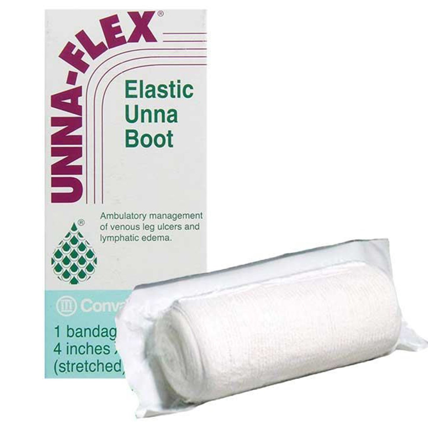 Unna Boot Stretch Unna-Flex® Zinc Oxide 4 Inch X 10 Yard - 650941