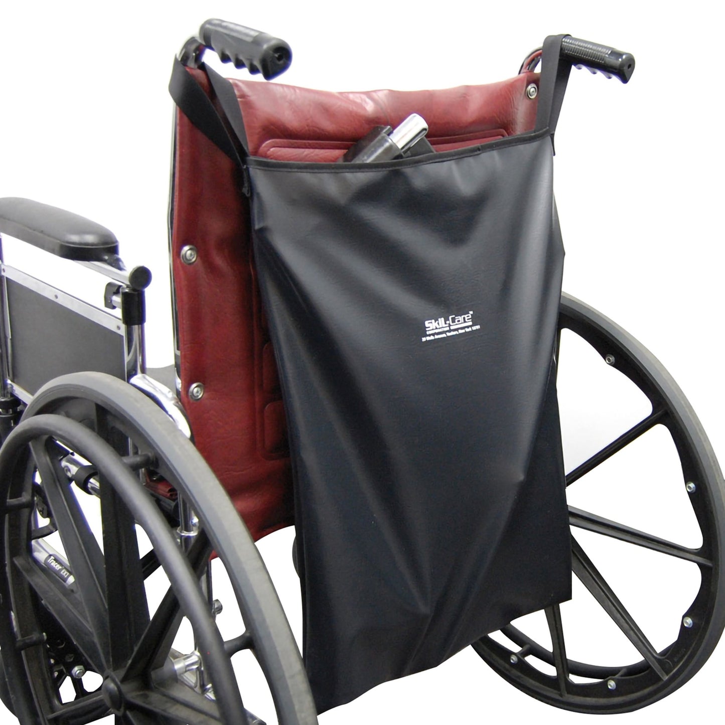 SkiL-Care™ Vinyl Footrest Bag for use with Wheelchair, 14 x 22 Inch 914362