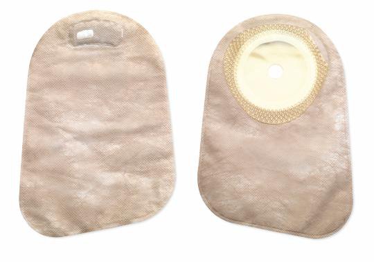 Premier™ One-Piece Closed End Beige Ostomy Pouch, Cut to fit 75 x 65 mm Oval 82302
