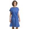 Patient Exam Gown AmpleWear® 3X-Large Blue Disposable 50756