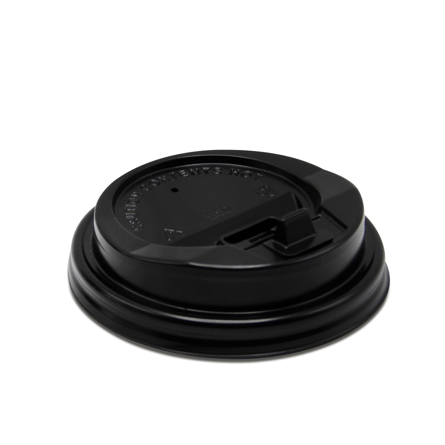 Dome Lid Medd Max LLC For 8 oz. Plate Black Disposable PSHL8
