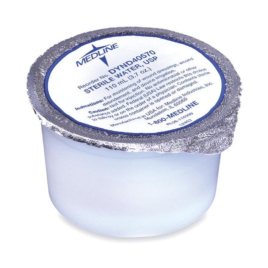 Sterile Water Solution 110 mL, Cup - DYND40570