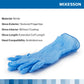 McKesson Confiderm® 6.5CX Nitrile Extended Cuff Length Exam Glove, Small, Blue 14-674C
