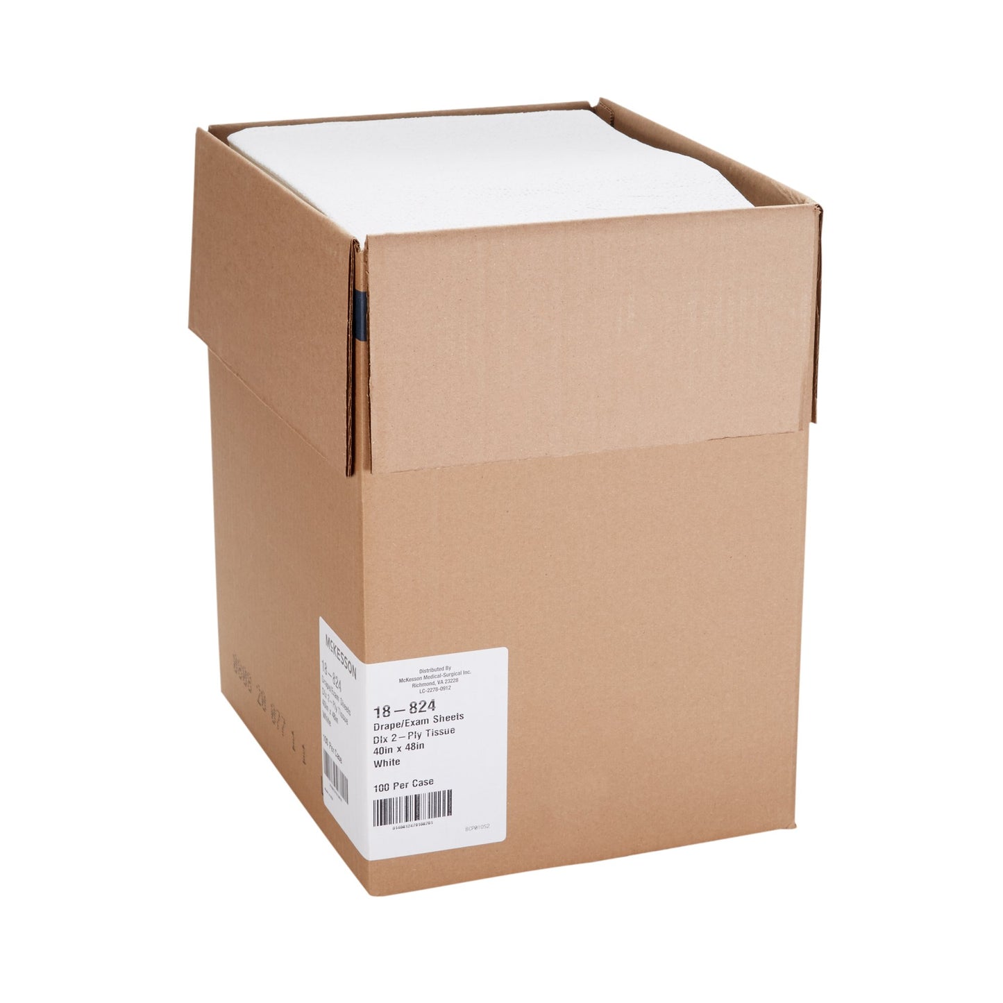 McKesson Nonsterile Physical Exam Drape, 40 x 48 Inch 18-824