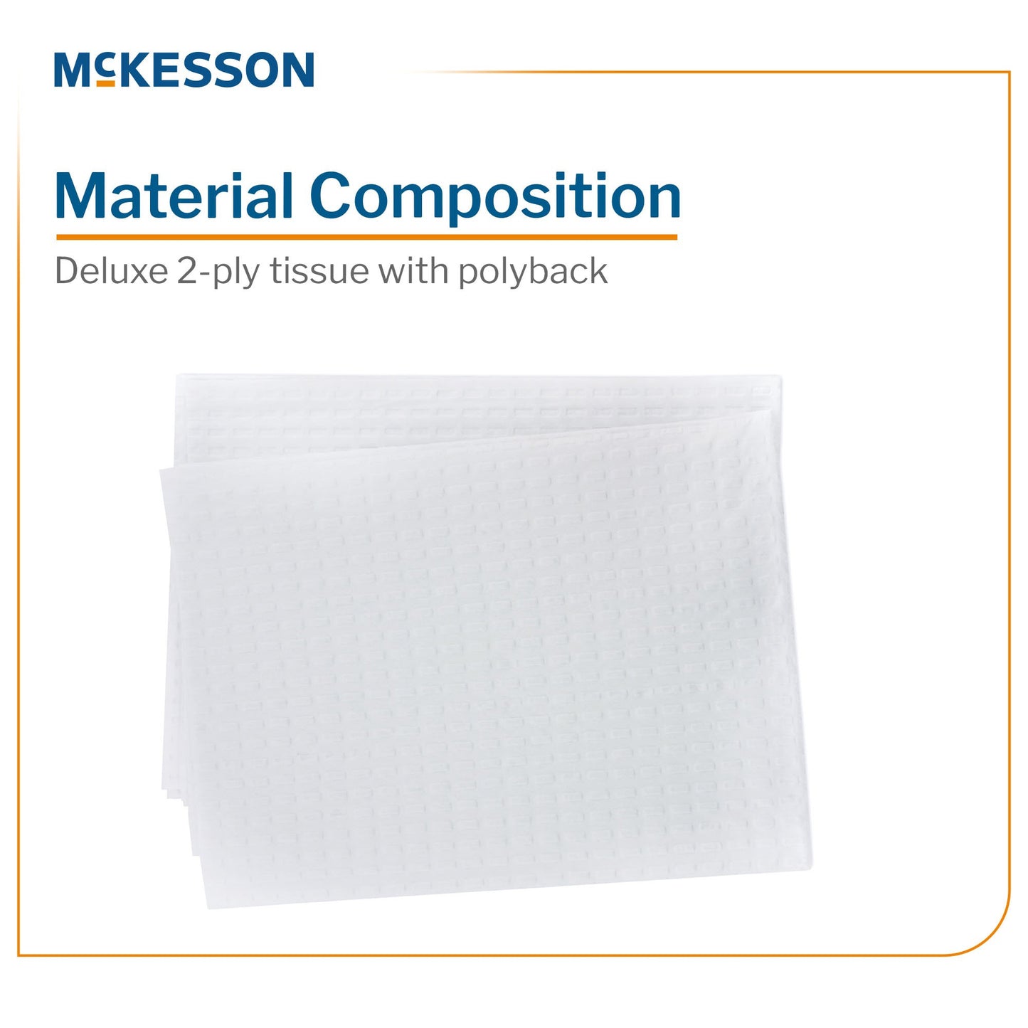 McKesson Deluxe White Procedure Towel, 13 x 18 Inch 18-865CVS