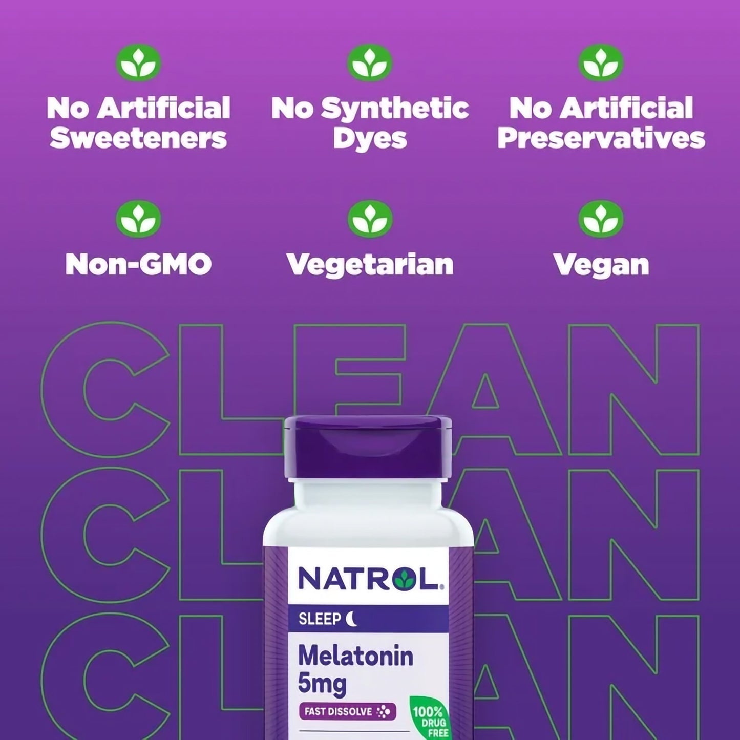 Natural Sleep Aid 90 per Bottle Tablet 5 mg Strength 04746905865