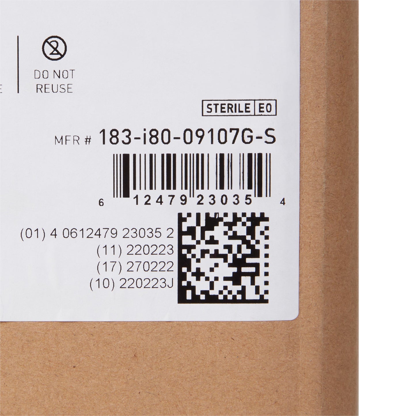 McKesson Sterile U-Drape with Split, 76 x 120 Inch 183-I80-09107G-S