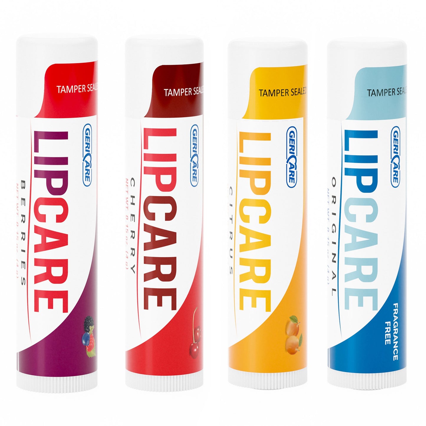 Geri-Care LipCare Lip Balm, Assorted Flavors 598-15-GCP
