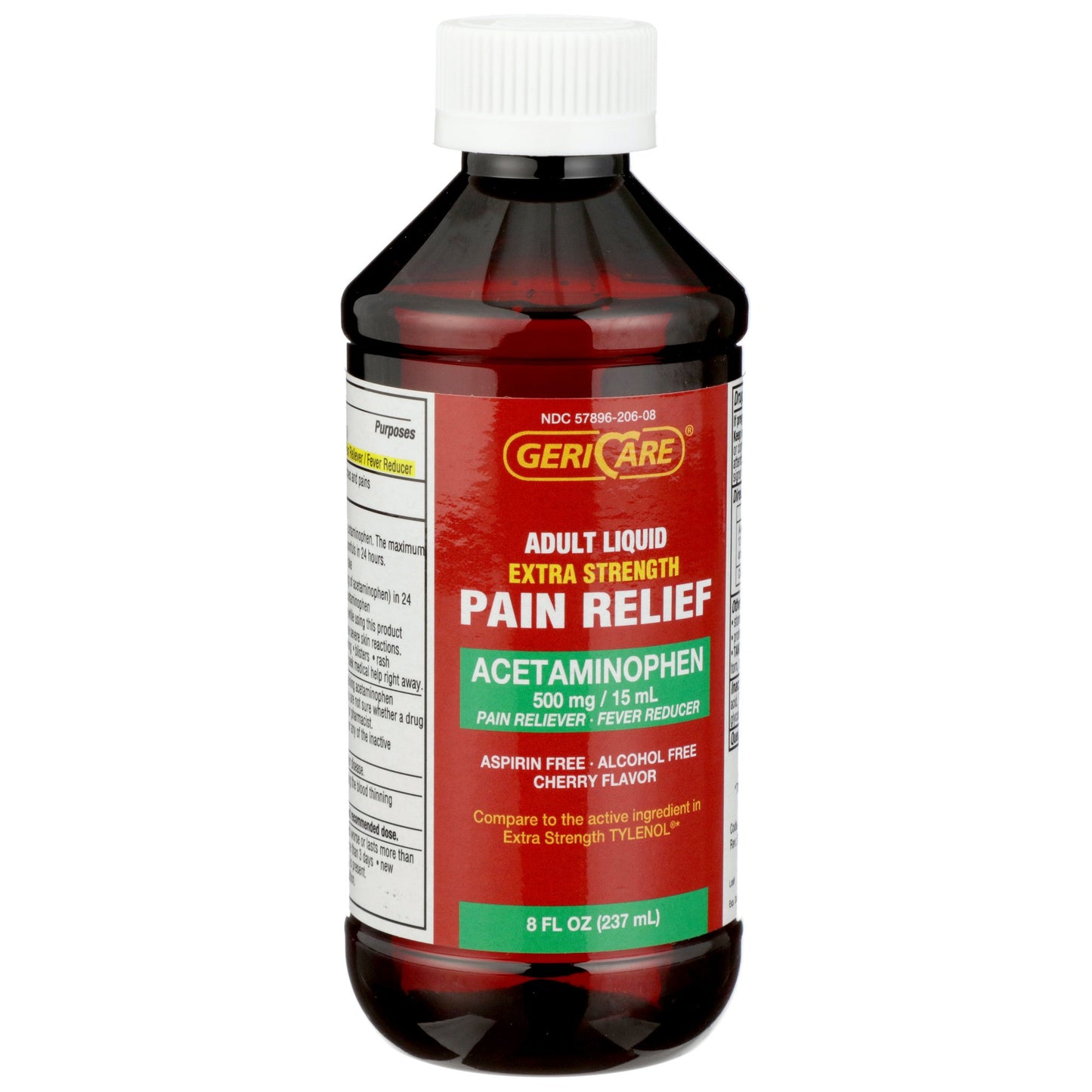 Geri-Care® Acetaminophen Pain Relief, 8 fl. oz. Q202-08-GCP