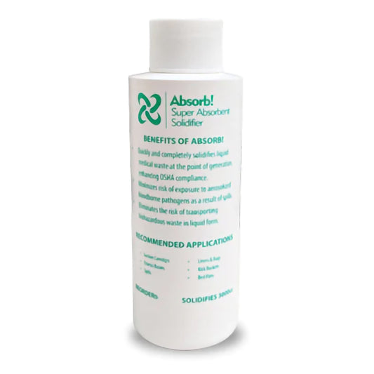 Fluid Solidifier Absorb! 1,200 cc Bottle 23.5 oz. - A1200