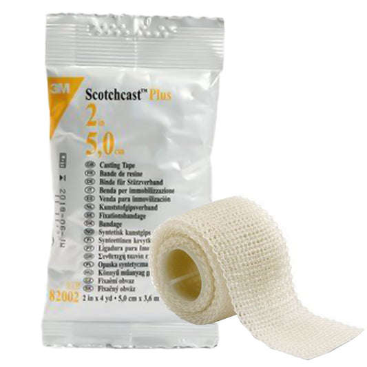 3M™ Scotchcast™ Plus White Cast Tape, 2 Inch x 4 Yard 82002