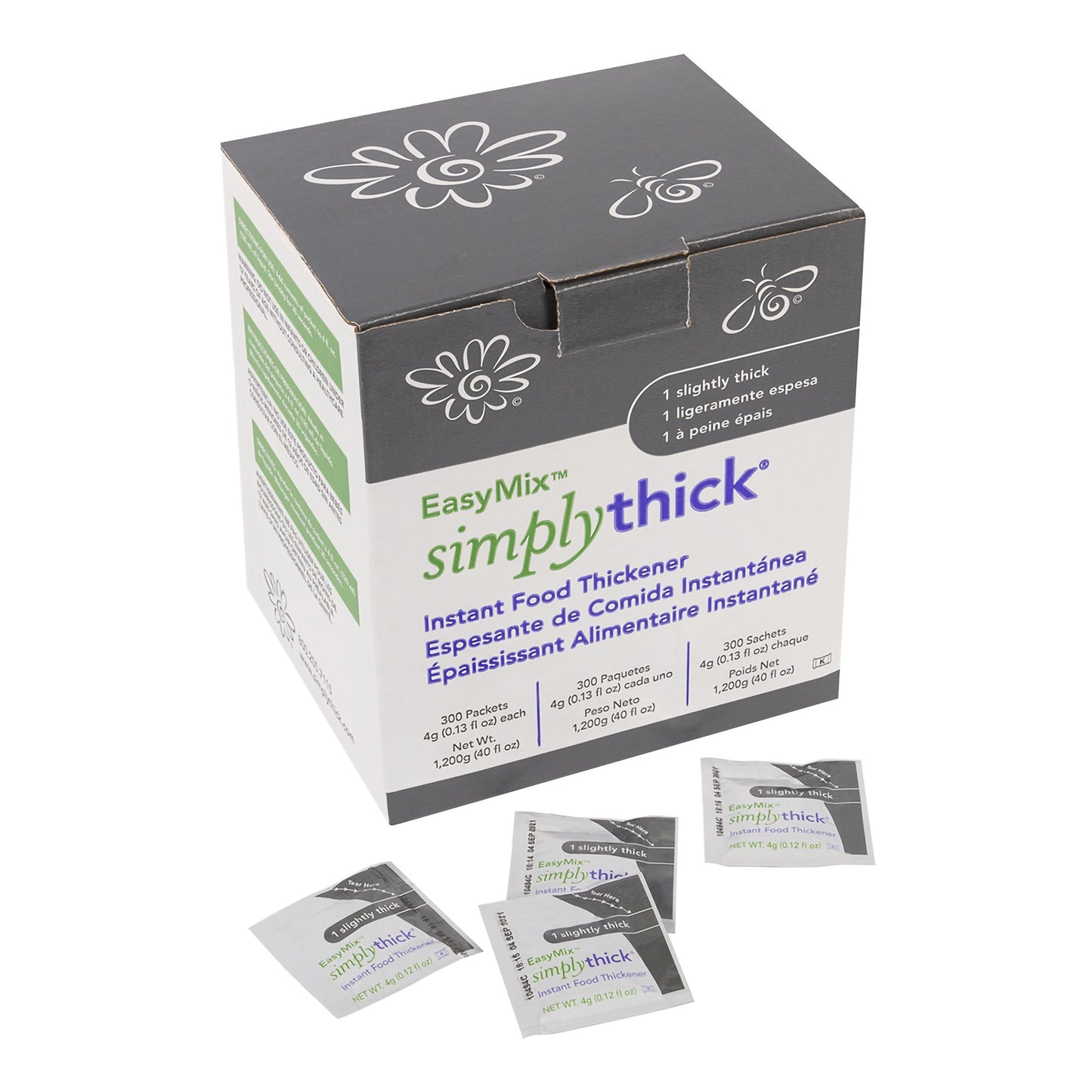 SimplyThick® Food Thickener, 4-gram Packet STIND300L1