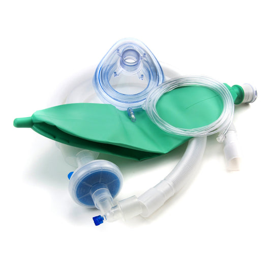 McKesson Anesthesia Breathing Circuit Expandable Tube 72 Inch Tube Dual Limb Adult 3 Liter Bag Single Patient Use - 16-D72LM