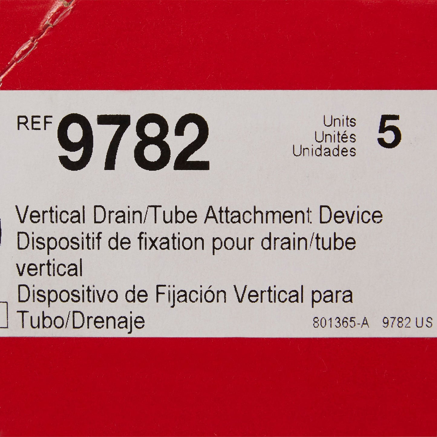 Hollister Drain Tube Attachment Device 9782