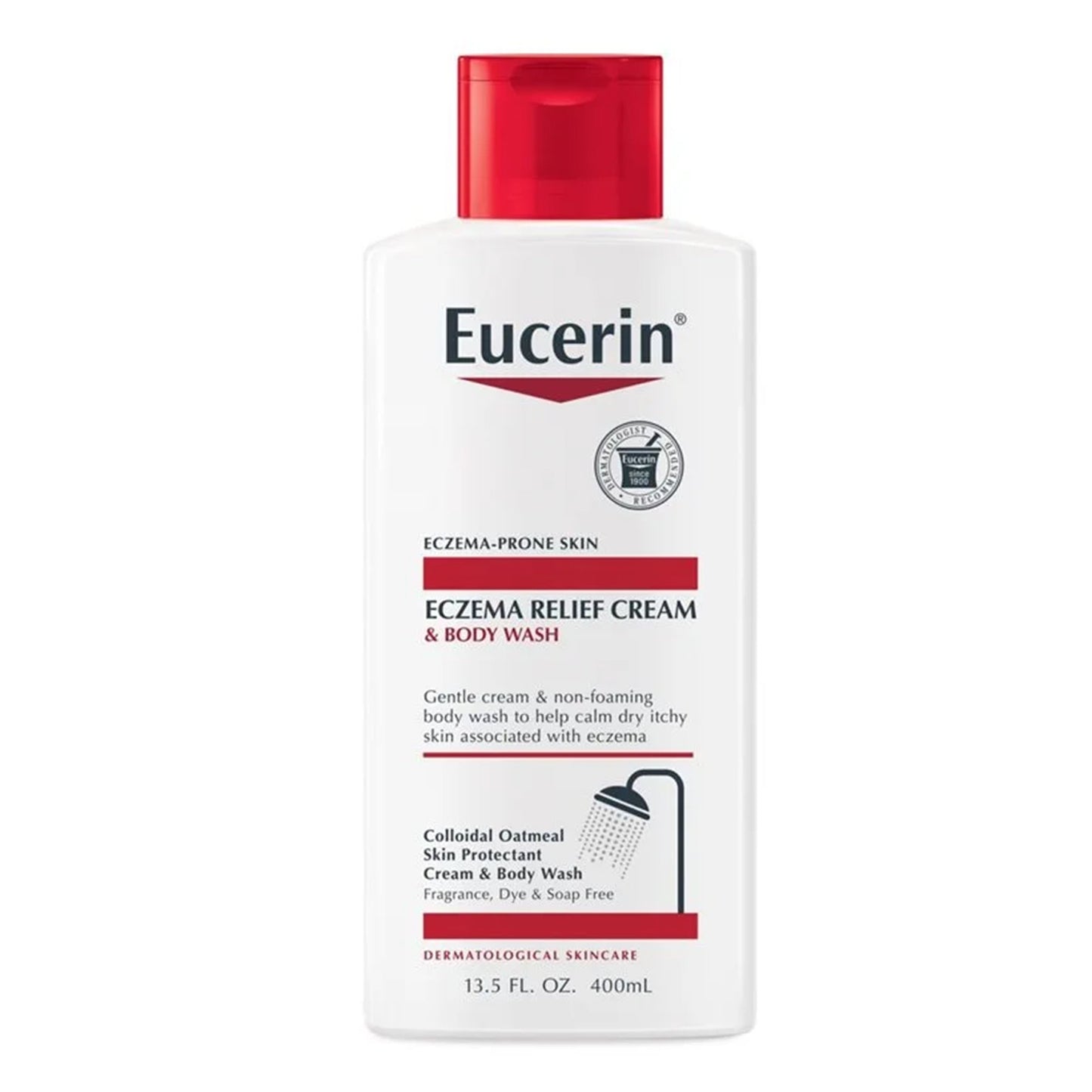 Eucerin® Eczema Relief Cream and Body Wash, 13.5 oz. 07214002603