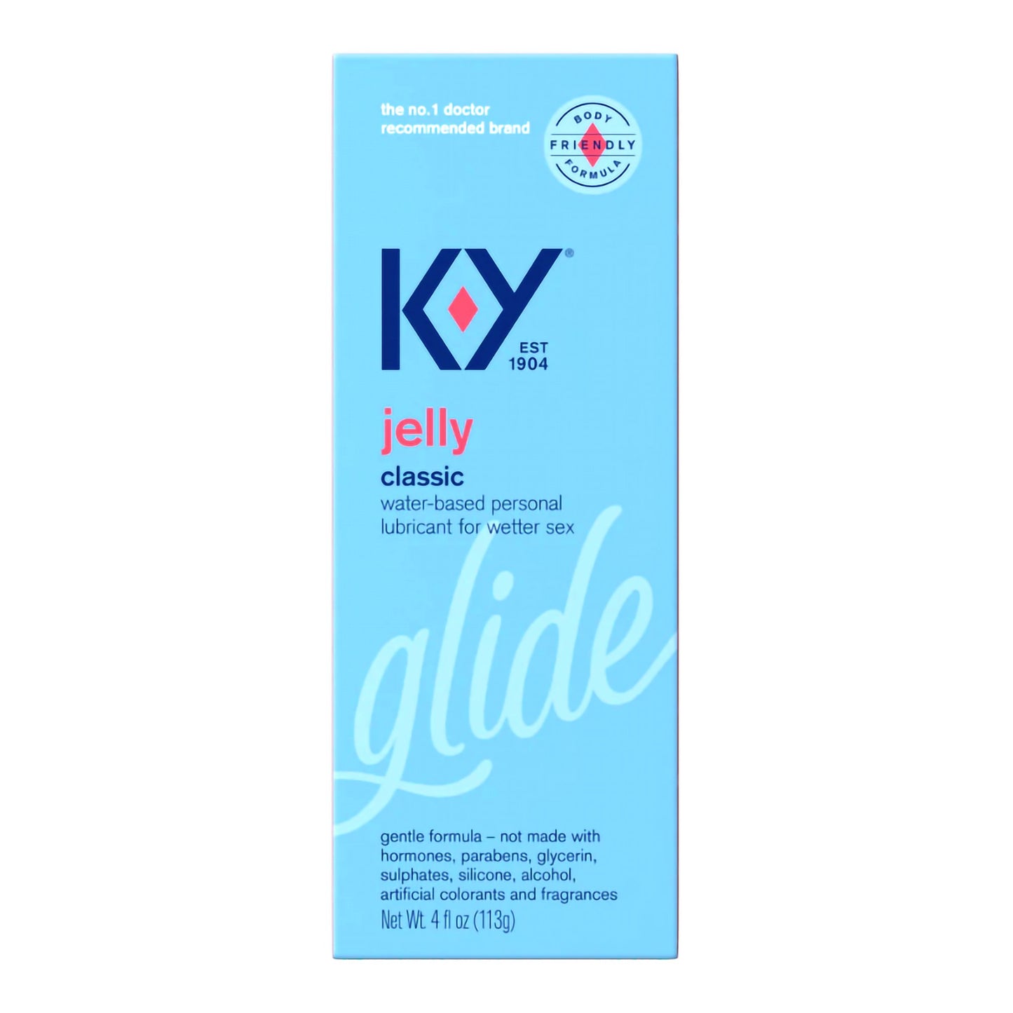 K-Y® Glide Personal Lubricant, 4-ounce Tube 67981008912