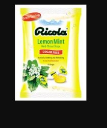 DOT Foods - Kraft Foods Inc Ricola Herb Throat Drops Lemon Mint 36602019210, Bag of 1