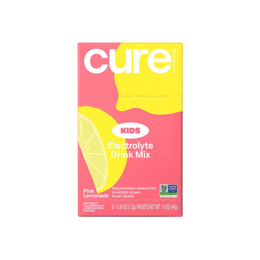 Cure® Kids Electrolyte Drink Mix, Pink Lemonade, 7.5-gram Packet KM6002