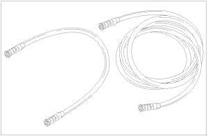 Suction Tubing Kit Gomco® Clear 1/4 Inch I.D. 1-1/2 Foot Length / 6 Foot Length PVC Sterile - 01-90-2000