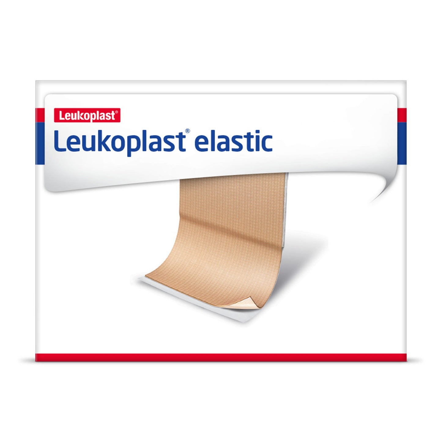 Adhesive Strip Leukoplast® Elastic 2-3/4 X 4 Inch Cross-Elastic Material Rectangle Tan Sterile - 7645605