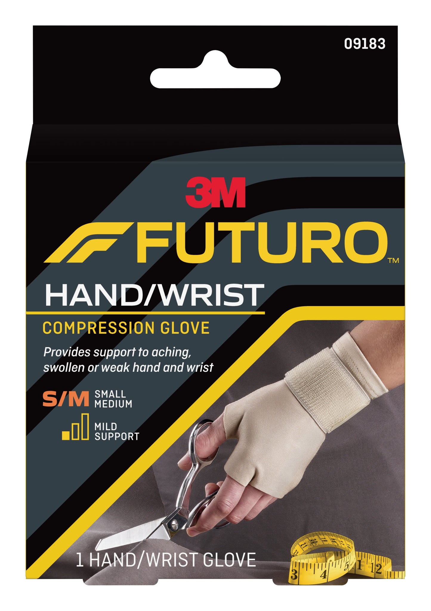 3M™ Futuro™ Support Glove, Fingerless, Ambidextrous 09183ENR
