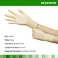 McKesson Confiderm® Latex Exam Glove, Large, Ivory 14-318