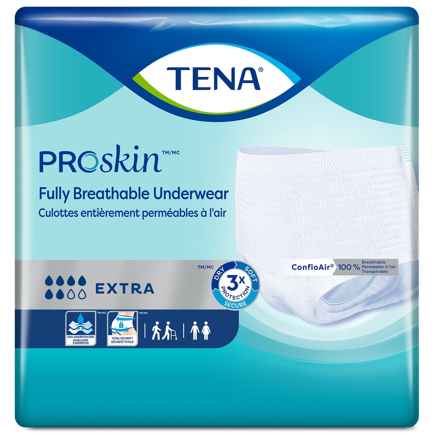 Tena® ProSkin™ Extra Absorbent Underwear, Extra Large 72425